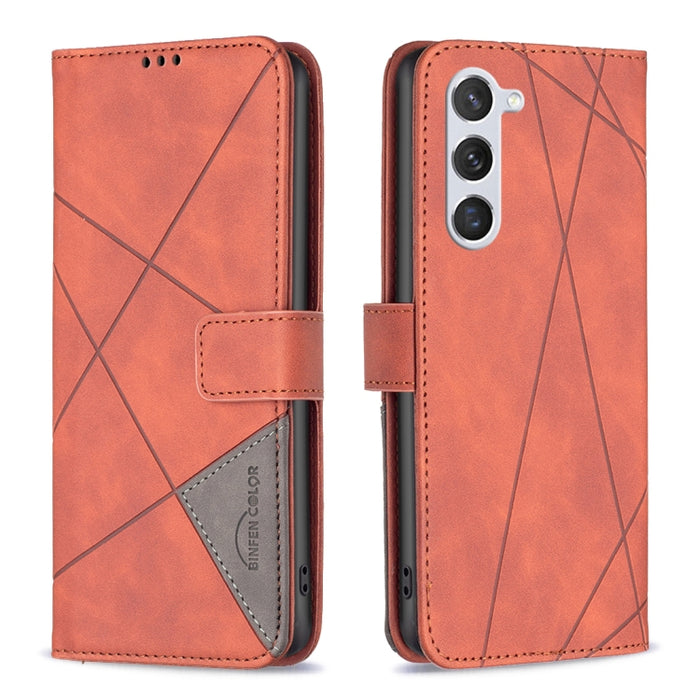 Caja de teléfono de cuero con textura de rombos con hebilla magnética, For OPPO A17, For Samsung Galaxy A14 5G, For Samsung Galaxy S23+ 5G, For Samsung Galaxy S23 Ultra 5G, For Samsung Galaxy S23 5G, For Xiaomi 12T / 12T Pro / Redmi K50 Ultra