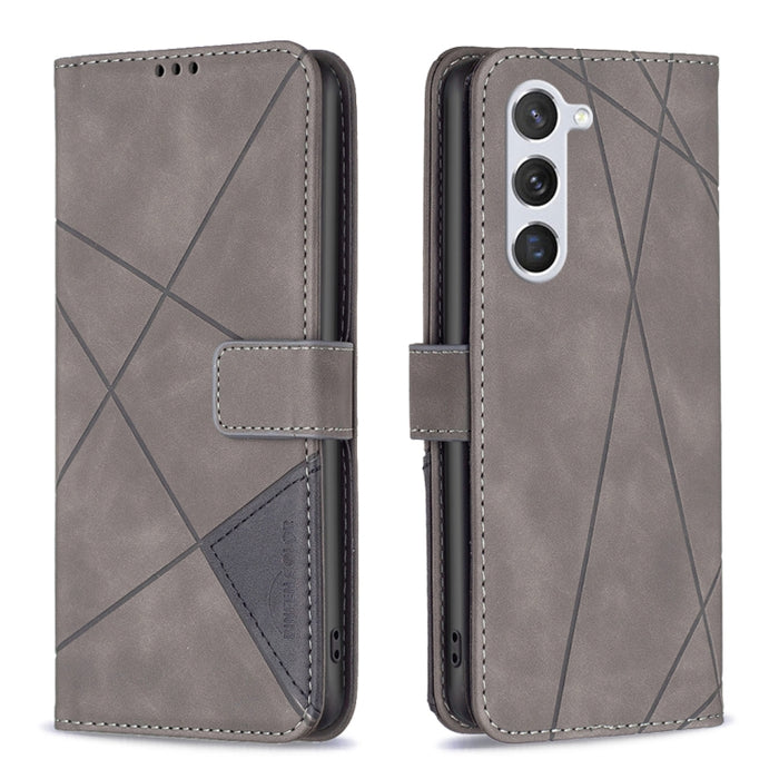 Caja de teléfono de cuero con textura de rombos con hebilla magnética, For OPPO A17, For Samsung Galaxy A14 5G, For Samsung Galaxy S23+ 5G, For Samsung Galaxy S23 Ultra 5G, For Samsung Galaxy S23 5G, For Xiaomi 12T / 12T Pro / Redmi K50 Ultra