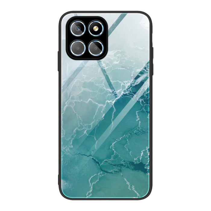 Caja de teléfono de vidrio con patrón de mármol, For Honor X8, For Xiaomi Redmi A1 4G, For Xiaomi Civi 2, For Xiaomi Poco M4, For Xiaomi Poco M5