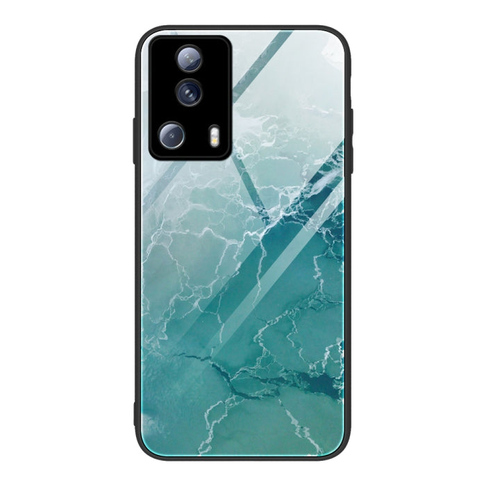 Caja de teléfono de vidrio con patrón de mármol, For Honor X8, For Xiaomi Redmi A1 4G, For Xiaomi Civi 2, For Xiaomi Poco M4, For Xiaomi Poco M5