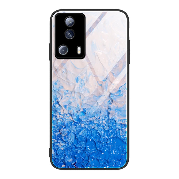 Caja de teléfono de vidrio con patrón de mármol, For Honor X8, For Xiaomi Redmi A1 4G, For Xiaomi Civi 2, For Xiaomi Poco M4, For Xiaomi Poco M5