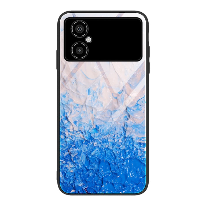 Caja de teléfono de vidrio con patrón de mármol, For Honor X8, For Xiaomi Redmi A1 4G, For Xiaomi Civi 2, For Xiaomi Poco M4, For Xiaomi Poco M5