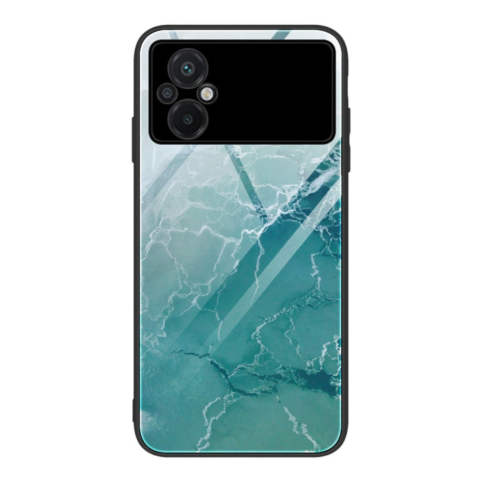 Caja de teléfono de vidrio con patrón de mármol, For Honor X8, For Xiaomi Redmi A1 4G, For Xiaomi Civi 2, For Xiaomi Poco M4, For Xiaomi Poco M5