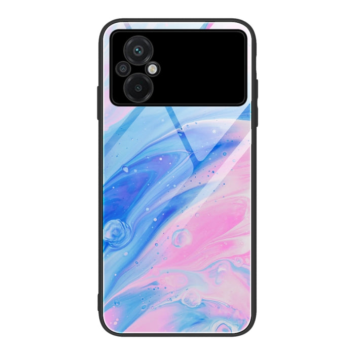 Caja de teléfono de vidrio con patrón de mármol, For Honor X8, For Xiaomi Redmi A1 4G, For Xiaomi Civi 2, For Xiaomi Poco M4, For Xiaomi Poco M5