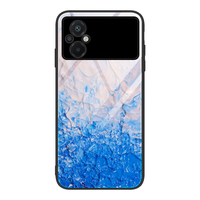 Caja de teléfono de vidrio con patrón de mármol, For Honor X8, For Xiaomi Redmi A1 4G, For Xiaomi Civi 2, For Xiaomi Poco M4, For Xiaomi Poco M5