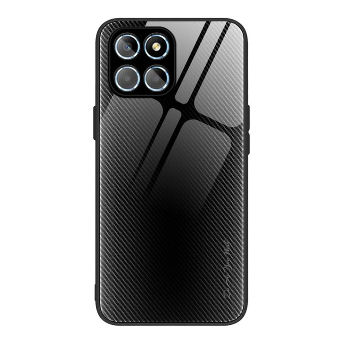 Caja del teléfono de TPU de vidrio degradado de textura, For Honor X8, For Xiaomi Redmi A1 4G, For Xiaomi Civi 2, For Xiaomi Poco M4, For Xiaomi Poco M5