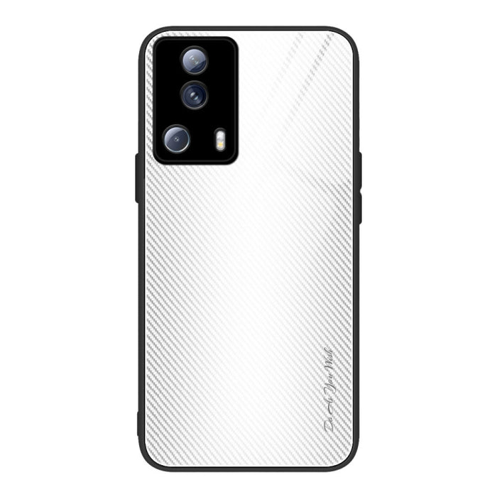 Caja del teléfono de TPU de vidrio degradado de textura, For Honor X8, For Xiaomi Redmi A1 4G, For Xiaomi Civi 2, For Xiaomi Poco M4, For Xiaomi Poco M5
