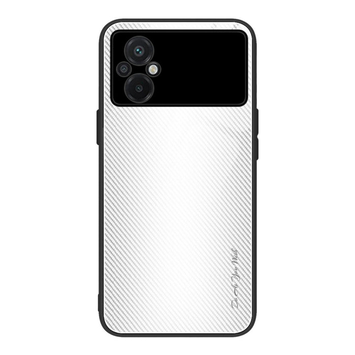 Caja del teléfono de TPU de vidrio degradado de textura, For Honor X8, For Xiaomi Redmi A1 4G, For Xiaomi Civi 2, For Xiaomi Poco M4, For Xiaomi Poco M5