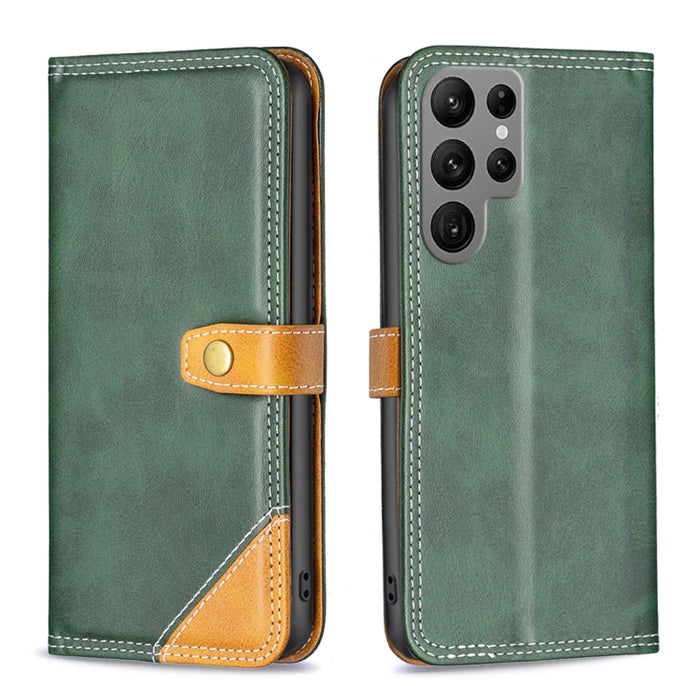 Estuche para teléfono de cuero con doble hilo de coser a juego, For OPPO A17, For Samsung Galaxy A14 5G, For Samsung Galaxy S23+ 5G, For Samsung Galaxy S23 Ultra 5G, For Samsung Galaxy S23 5G, For Xiaomi 12T / 12T Pro / Redmi K50 Ultra