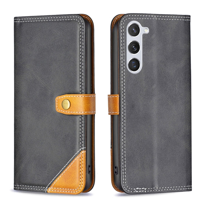 Estuche para teléfono de cuero con doble hilo de coser a juego, For OPPO A17, For Samsung Galaxy A14 5G, For Samsung Galaxy S23+ 5G, For Samsung Galaxy S23 Ultra 5G, For Samsung Galaxy S23 5G, For Xiaomi 12T / 12T Pro / Redmi K50 Ultra