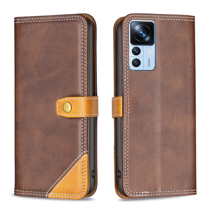 Estuche para teléfono de cuero con doble hilo de coser a juego, For OPPO A17, For Samsung Galaxy A14 5G, For Samsung Galaxy S23+ 5G, For Samsung Galaxy S23 Ultra 5G, For Samsung Galaxy S23 5G, For Xiaomi 12T / 12T Pro / Redmi K50 Ultra