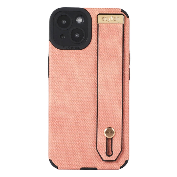 Funda de teléfono de cuero TPU con correa para la muñeca