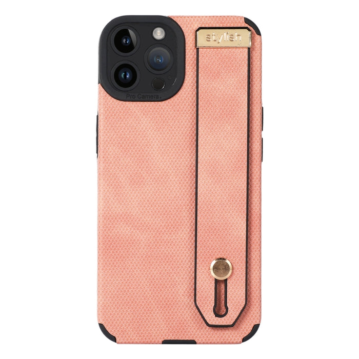 Funda de teléfono de cuero TPU con correa para la muñeca