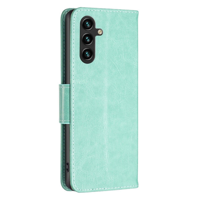 Estuche de cuero con estampado de dos mariposas en relieve, For Samsung Galaxy A14 5G, For Samsung Galaxy S23+ 5G, For Samsung Galaxy S23 Ultra 5G, For Samsung Galaxy S23 5, For Xiaomi 12T / 12T Pro / Redmi K50 Ultra