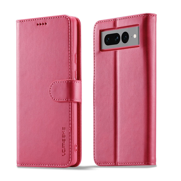 LC.IMEEKE Estuche de cuero con tapa horizontal con textura de becerro, For Google Pixel 7, For Google Pixel 7 Pro, For Xiaomi Redmi A1