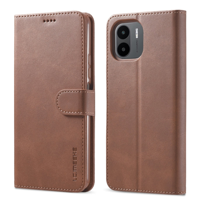 LC.IMEEKE Estuche de cuero con tapa horizontal con textura de becerro, For Google Pixel 7, For Google Pixel 7 Pro, For Xiaomi Redmi A1