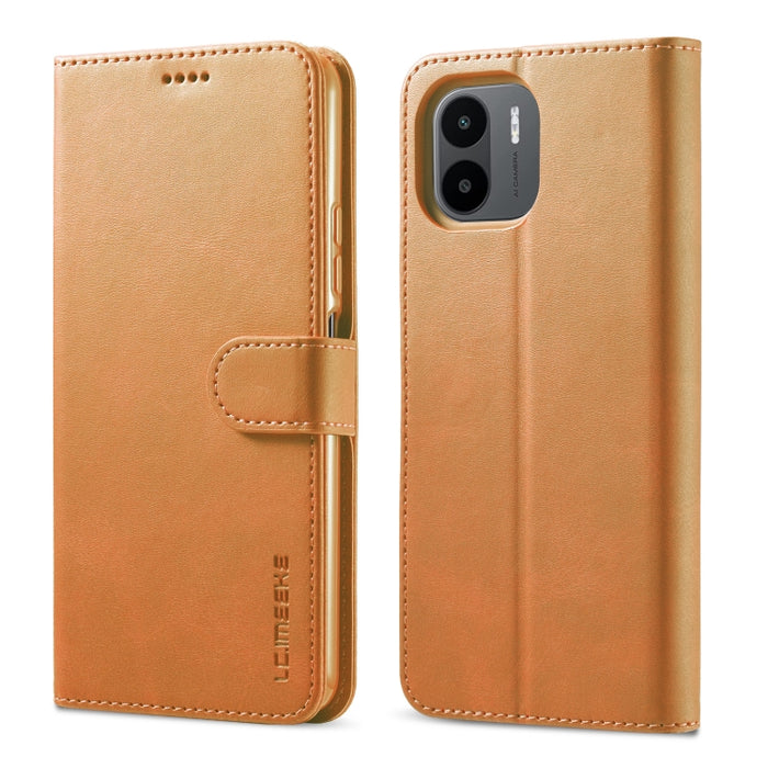 LC.IMEEKE Estuche de cuero con tapa horizontal con textura de becerro, For Google Pixel 7, For Google Pixel 7 Pro, For Xiaomi Redmi A1