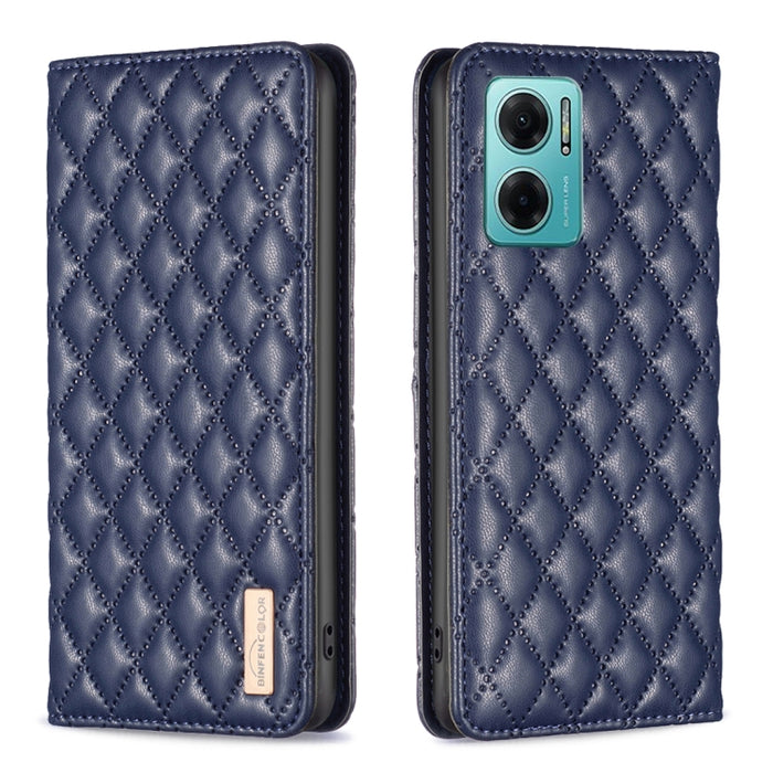 Estuche para teléfono con tapa de cuero magnético Diamond Lattice, For Xiaomi Redmi 9A, For Xiaomi Redmi 9C / 10A / Poco C31, For Xiaomi Redmi 9, For Xiaomi Redmi 10 5G / Note 11E, For Xiaomi Redmi 10 2022 / Note 11 4G, For Xiaomi Redmi 10C            ...