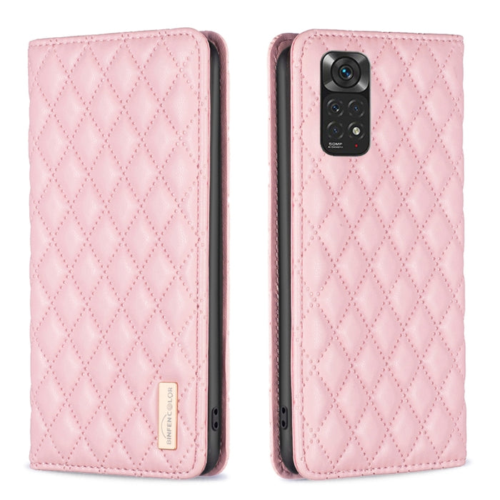 Estuche para teléfono con tapa de cuero magnético Diamond Lattice, For Xiaomi Redmi 9A, For Xiaomi Redmi 9C / 10A / Poco C31, For Xiaomi Redmi 9, For Xiaomi Redmi 10 5G / Note 11E, For Xiaomi Redmi 10 2022 / Note 11 4G, For Xiaomi Redmi 10C            ...