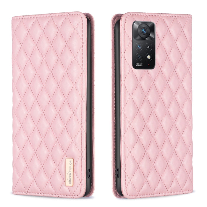 Estuche para teléfono con tapa de cuero magnético Diamond Lattice, For Xiaomi Redmi 9A, For Xiaomi Redmi 9C / 10A / Poco C31, For Xiaomi Redmi 9, For Xiaomi Redmi 10 5G / Note 11E, For Xiaomi Redmi 10 2022 / Note 11 4G, For Xiaomi Redmi 10C            ...