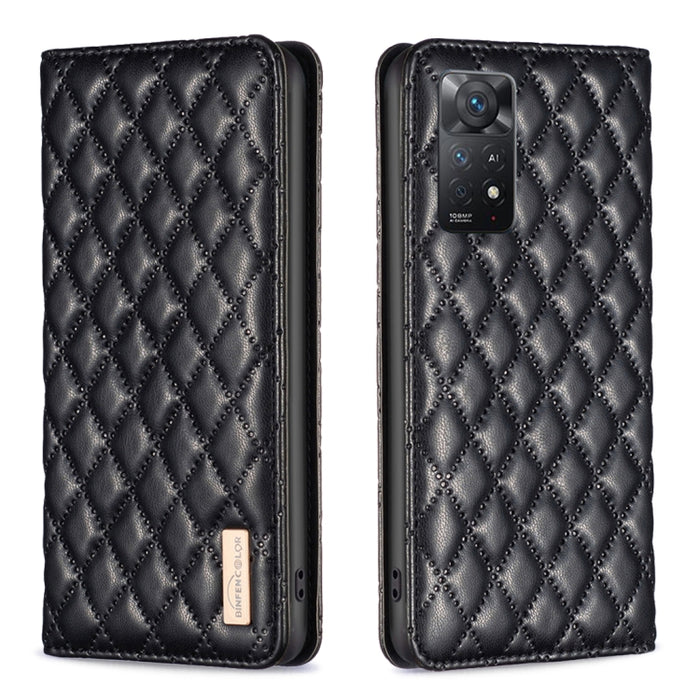 Estuche para teléfono con tapa de cuero magnético Diamond Lattice, For Xiaomi Redmi 9A, For Xiaomi Redmi 9C / 10A / Poco C31, For Xiaomi Redmi 9, For Xiaomi Redmi 10 5G / Note 11E, For Xiaomi Redmi 10 2022 / Note 11 4G, For Xiaomi Redmi 10C            ...