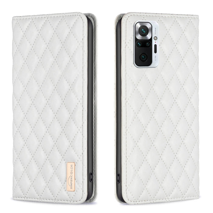 Estuche para teléfono con tapa de cuero magnético Diamond Lattice, For Xiaomi Redmi 9A, For Xiaomi Redmi 9C / 10A / Poco C31, For Xiaomi Redmi 9, For Xiaomi Redmi 10 5G / Note 11E, For Xiaomi Redmi 10 2022 / Note 11 4G, For Xiaomi Redmi 10C            ...