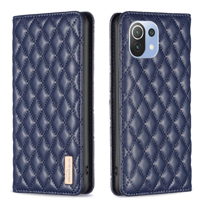 Estuche para teléfono con tapa de cuero magnético Diamond Lattice, For Xiaomi Redmi 9A, For Xiaomi Redmi 9C / 10A / Poco C31, For Xiaomi Redmi 9, For Xiaomi Redmi 10 5G / Note 11E, For Xiaomi Redmi 10 2022 / Note 11 4G, For Xiaomi Redmi 10C            ...