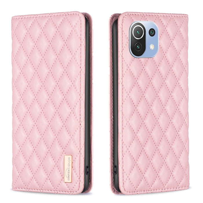 Estuche para teléfono con tapa de cuero magnético Diamond Lattice, For Xiaomi Redmi 9A, For Xiaomi Redmi 9C / 10A / Poco C31, For Xiaomi Redmi 9, For Xiaomi Redmi 10 5G / Note 11E, For Xiaomi Redmi 10 2022 / Note 11 4G, For Xiaomi Redmi 10C            ...