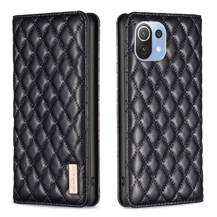 Estuche para teléfono con tapa de cuero magnético Diamond Lattice, For Xiaomi Redmi 9A, For Xiaomi Redmi 9C / 10A / Poco C31, For Xiaomi Redmi 9, For Xiaomi Redmi 10 5G / Note 11E, For Xiaomi Redmi 10 2022 / Note 11 4G, For Xiaomi Redmi 10C            ...