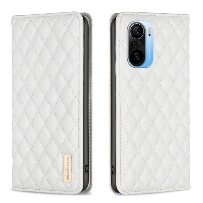 Estuche para teléfono con tapa de cuero magnético Diamond Lattice, For Xiaomi Redmi 9A, For Xiaomi Redmi 9C / 10A / Poco C31, For Xiaomi Redmi 9, For Xiaomi Redmi 10 5G / Note 11E, For Xiaomi Redmi 10 2022 / Note 11 4G, For Xiaomi Redmi 10C            ...