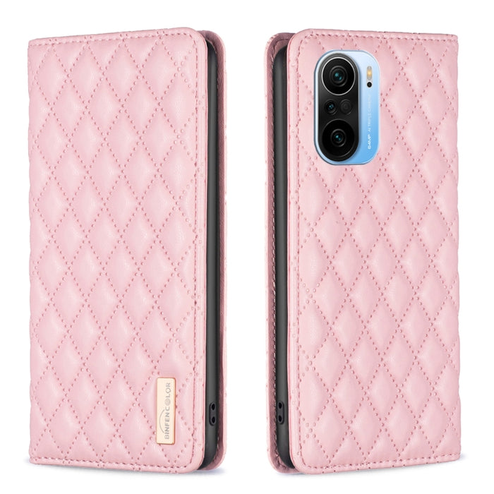 Estuche para teléfono con tapa de cuero magnético Diamond Lattice, For Xiaomi Redmi 9A, For Xiaomi Redmi 9C / 10A / Poco C31, For Xiaomi Redmi 9, For Xiaomi Redmi 10 5G / Note 11E, For Xiaomi Redmi 10 2022 / Note 11 4G, For Xiaomi Redmi 10C            ...