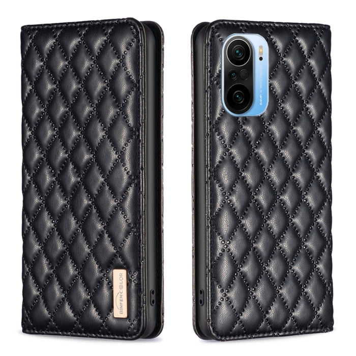 Estuche para teléfono con tapa de cuero magnético Diamond Lattice, For Xiaomi Redmi 9A, For Xiaomi Redmi 9C / 10A / Poco C31, For Xiaomi Redmi 9, For Xiaomi Redmi 10 5G / Note 11E, For Xiaomi Redmi 10 2022 / Note 11 4G, For Xiaomi Redmi 10C            ...