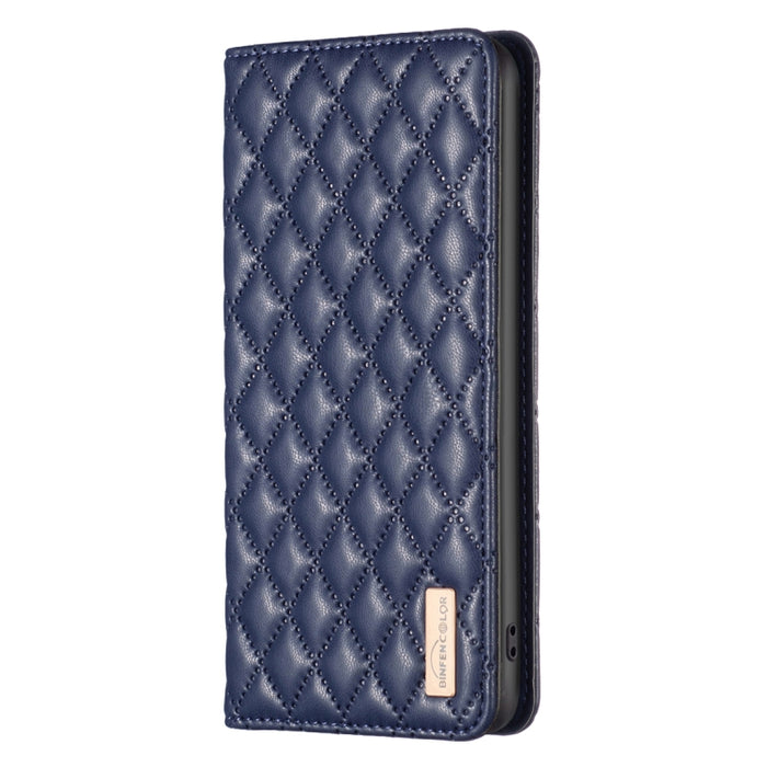 Estuche para teléfono con tapa de cuero magnético Diamond Lattice, For Xiaomi 12 Lite, For Xiaomi 12 Pro, For Xiaomi 12T / 12T Pro / Redmi K50 Ultra, For Xiaomi 12, For Xiaomi Poco M3, For Xiaomi Poco M3 Pro, For Xiaomi Poco X3 / X3 NFC
