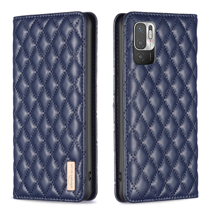 Estuche para teléfono con tapa de cuero magnético Diamond Lattice, For Xiaomi 12 Lite, For Xiaomi 12 Pro, For Xiaomi 12T / 12T Pro / Redmi K50 Ultra, For Xiaomi 12, For Xiaomi Poco M3, For Xiaomi Poco M3 Pro, For Xiaomi Poco X3 / X3 NFC