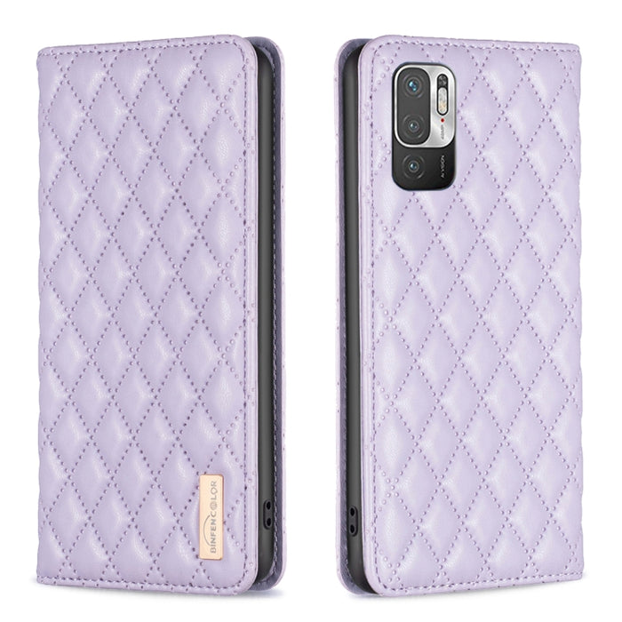 Estuche para teléfono con tapa de cuero magnético Diamond Lattice, For Xiaomi 12 Lite, For Xiaomi 12 Pro, For Xiaomi 12T / 12T Pro / Redmi K50 Ultra, For Xiaomi 12, For Xiaomi Poco M3, For Xiaomi Poco M3 Pro, For Xiaomi Poco X3 / X3 NFC