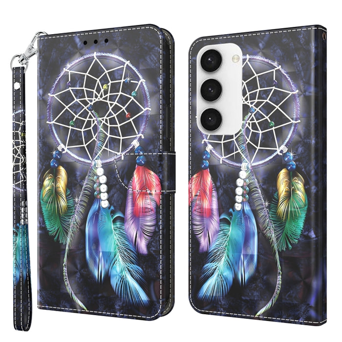 Estuche para teléfono de cuero pintado en 3D, For Samsung Galaxy S23 5G, For Samsung Galaxy S23+ 5G, For Samsung Galaxy S23 Ultra, For Samsung Galaxy A14 5G, For Samsung Galaxy A23e, For Samsung Galaxy A04, For Samsung Galaxy A04s                      ...