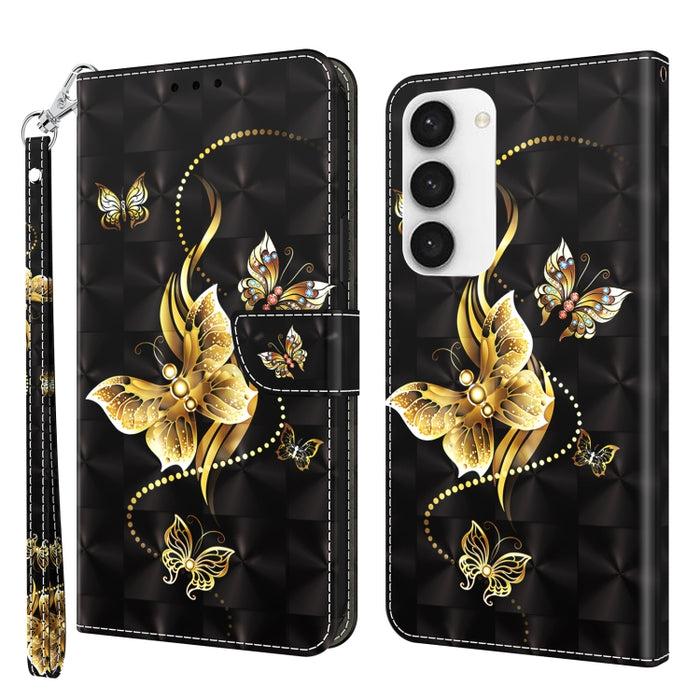 Estuche para teléfono de cuero pintado en 3D, For Samsung Galaxy S23 5G, For Samsung Galaxy S23+ 5G, For Samsung Galaxy S23 Ultra, For Samsung Galaxy A14 5G, For Samsung Galaxy A23e, For Samsung Galaxy A04, For Samsung Galaxy A04s                      ...