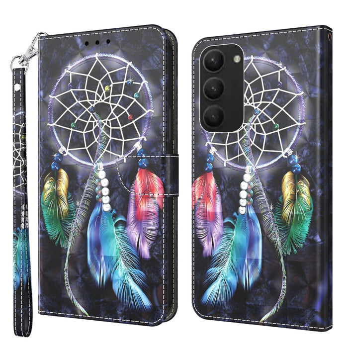 Estuche para teléfono de cuero pintado en 3D, For Samsung Galaxy S23 5G, For Samsung Galaxy S23+ 5G, For Samsung Galaxy S23 Ultra, For Samsung Galaxy A14 5G, For Samsung Galaxy A23e, For Samsung Galaxy A04, For Samsung Galaxy A04s                      ...