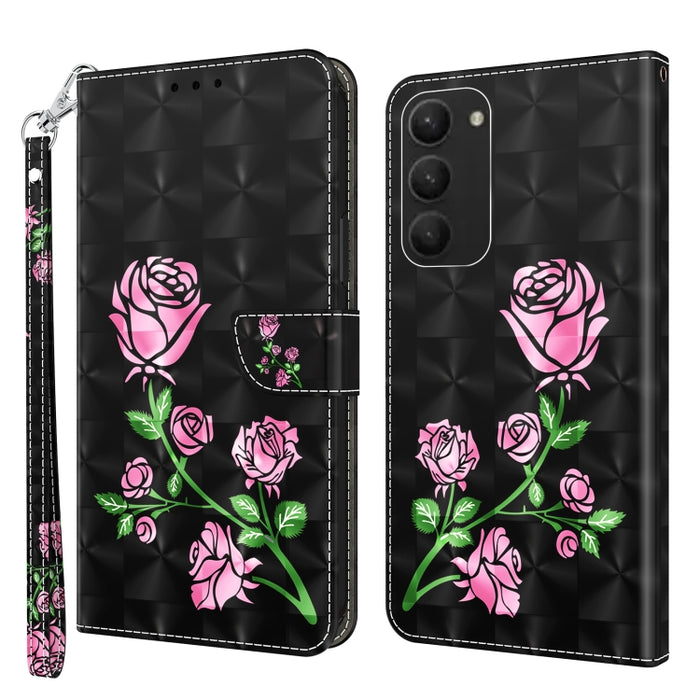 Estuche para teléfono de cuero pintado en 3D, For Samsung Galaxy S23 5G, For Samsung Galaxy S23+ 5G, For Samsung Galaxy S23 Ultra, For Samsung Galaxy A14 5G, For Samsung Galaxy A23e, For Samsung Galaxy A04, For Samsung Galaxy A04s                      ...