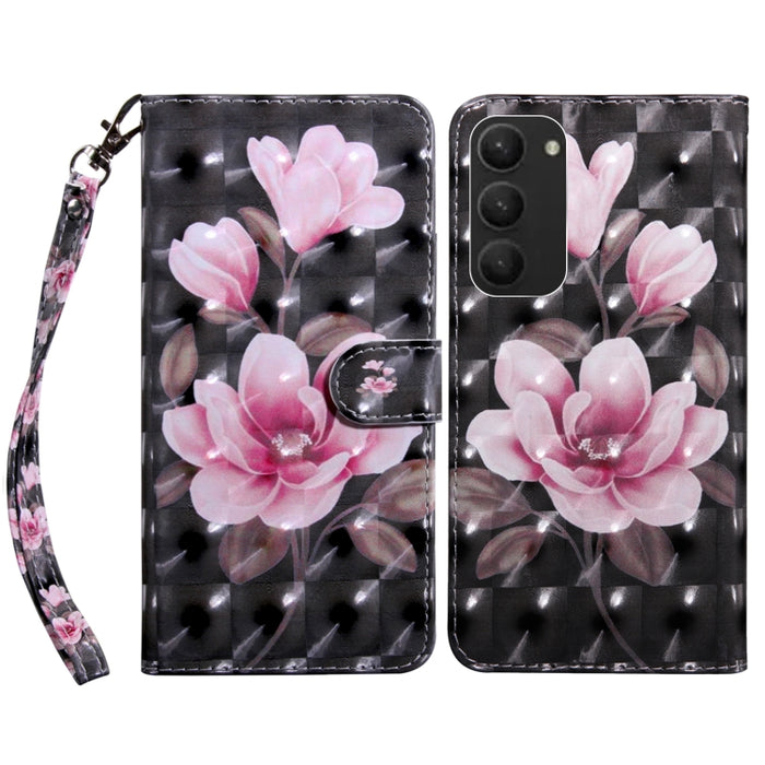 Estuche para teléfono de cuero pintado en 3D, For Samsung Galaxy S23 5G, For Samsung Galaxy S23+ 5G, For Samsung Galaxy S23 Ultra, For Samsung Galaxy A14 5G, For Samsung Galaxy A23e, For Samsung Galaxy A04, For Samsung Galaxy A04s                      ...