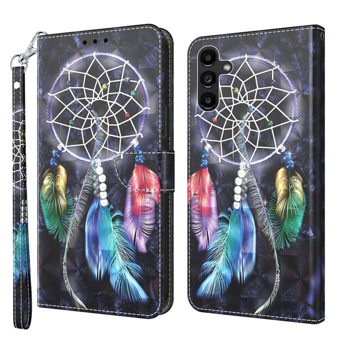 Estuche para teléfono de cuero pintado en 3D, For Samsung Galaxy S23 5G, For Samsung Galaxy S23+ 5G, For Samsung Galaxy S23 Ultra, For Samsung Galaxy A14 5G, For Samsung Galaxy A23e, For Samsung Galaxy A04, For Samsung Galaxy A04s                      ...