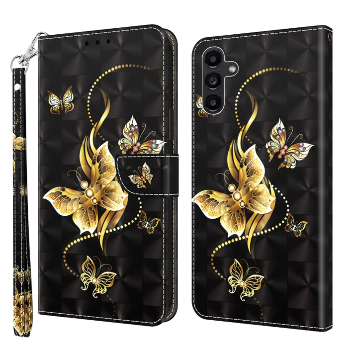 Estuche para teléfono de cuero pintado en 3D, For Samsung Galaxy S23 5G, For Samsung Galaxy S23+ 5G, For Samsung Galaxy S23 Ultra, For Samsung Galaxy A14 5G, For Samsung Galaxy A23e, For Samsung Galaxy A04, For Samsung Galaxy A04s                      ...