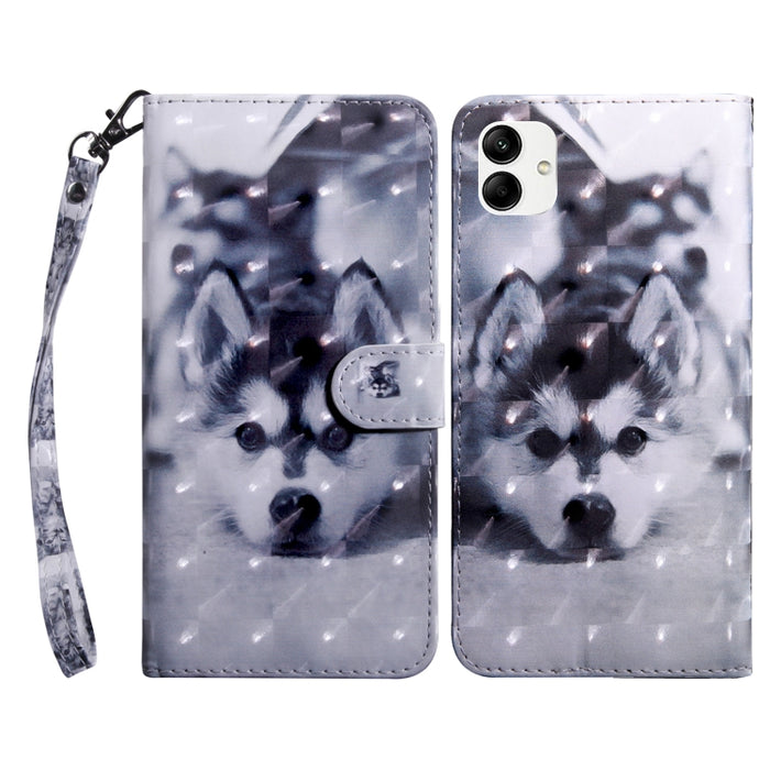 Estuche para teléfono de cuero pintado en 3D, For Samsung Galaxy S23 5G, For Samsung Galaxy S23+ 5G, For Samsung Galaxy S23 Ultra, For Samsung Galaxy A14 5G, For Samsung Galaxy A23e, For Samsung Galaxy A04, For Samsung Galaxy A04s                      ...