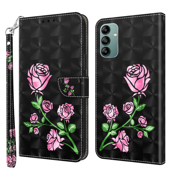 Estuche para teléfono de cuero pintado en 3D, For Samsung Galaxy S23 5G, For Samsung Galaxy S23+ 5G, For Samsung Galaxy S23 Ultra, For Samsung Galaxy A14 5G, For Samsung Galaxy A23e, For Samsung Galaxy A04, For Samsung Galaxy A04s                      ...