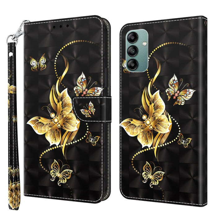 Estuche para teléfono de cuero pintado en 3D, For Samsung Galaxy S23 5G, For Samsung Galaxy S23+ 5G, For Samsung Galaxy S23 Ultra, For Samsung Galaxy A14 5G, For Samsung Galaxy A23e, For Samsung Galaxy A04, For Samsung Galaxy A04s                      ...