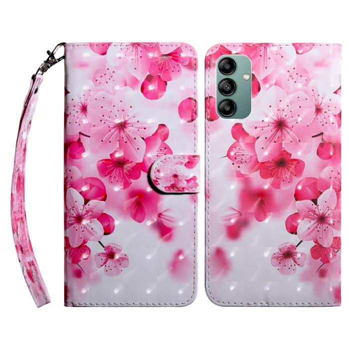 Estuche para teléfono de cuero pintado en 3D, For Samsung Galaxy S23 5G, For Samsung Galaxy S23+ 5G, For Samsung Galaxy S23 Ultra, For Samsung Galaxy A14 5G, For Samsung Galaxy A23e, For Samsung Galaxy A04, For Samsung Galaxy A04s                      ...