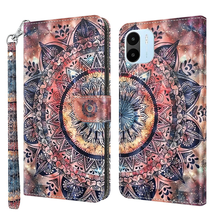 Estuche para teléfono de cuero pintado en 3D, For Samsung Galaxy S23 5G, For Samsung Galaxy S23+ 5G, For Samsung Galaxy S23 Ultra, For Samsung Galaxy A14 5G, For Samsung Galaxy A23e, For Samsung Galaxy A04, For Samsung Galaxy A04s                      ...