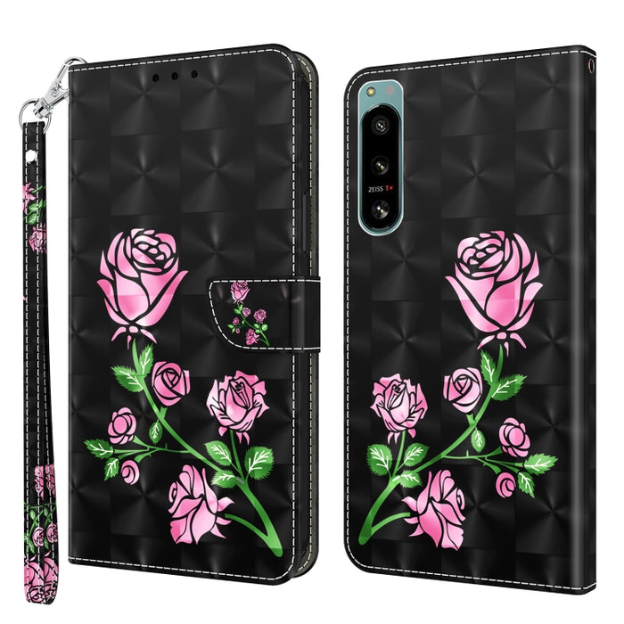 Estuche para teléfono de cuero pintado en 3D, For Realme GT2 Pro, For Sony Xperia 5 IV, For Motorola Moto E22, For Honor X8 4G, For Honor 50
