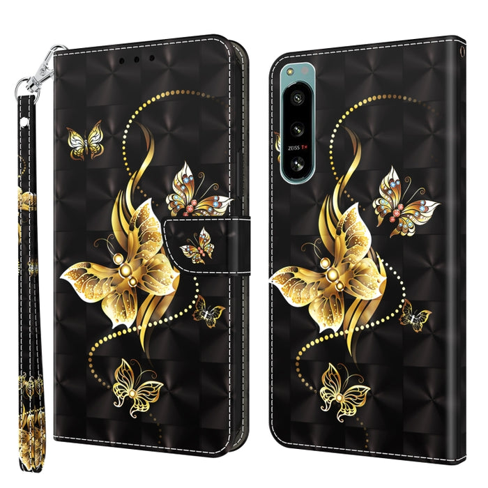 Estuche para teléfono de cuero pintado en 3D, For Realme GT2 Pro, For Sony Xperia 5 IV, For Motorola Moto E22, For Honor X8 4G, For Honor 50