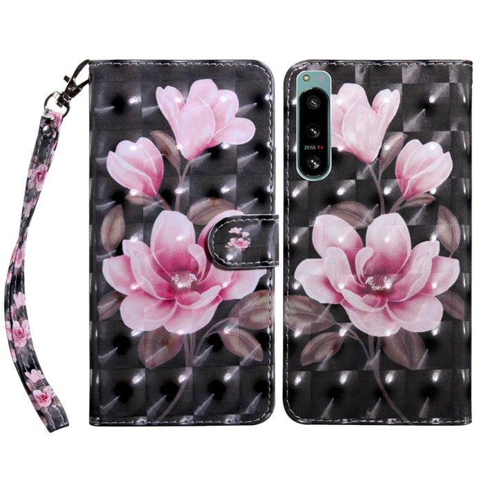 Estuche para teléfono de cuero pintado en 3D, For Realme GT2 Pro, For Sony Xperia 5 IV, For Motorola Moto E22, For Honor X8 4G, For Honor 50